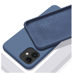 Θήκη Real Smooth Silicone Apple iPhone 13 Pro Max (6.7") Abyss Blue